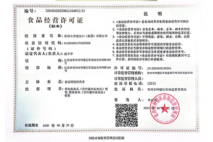 Food Business Licence