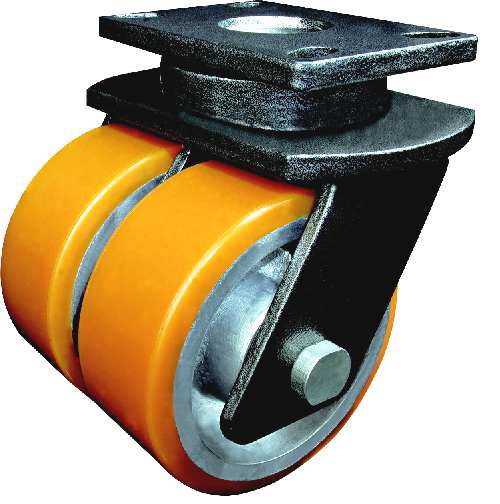 Overweight duty/double wheels series of casters
