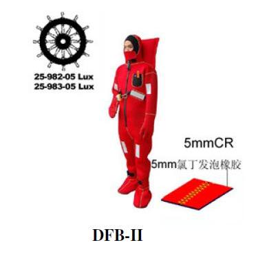 Insulated immersion Warm keeping Suit (II)